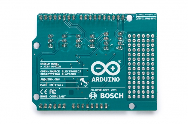 Arduino 9-AXES MOTION SHIELD