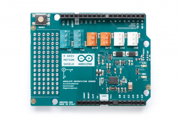 Arduino 9-AXES MOTION SHIELD